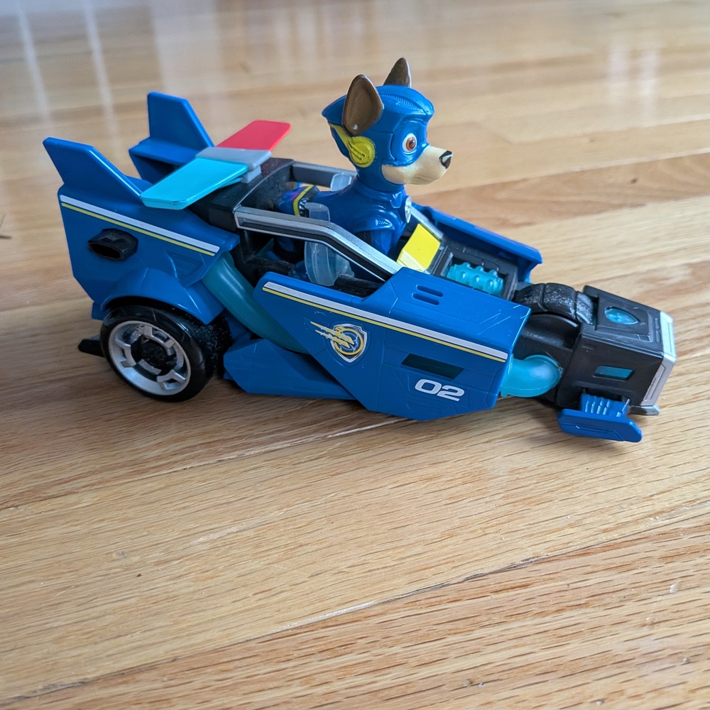 PAW Patrol The Mighty Movie rescue vehicle toy car Chase